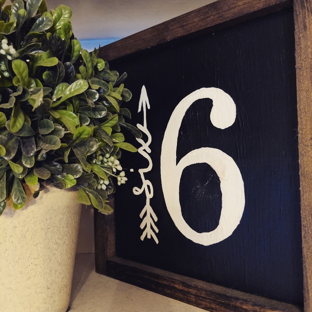 Farmhouse wood decor sign